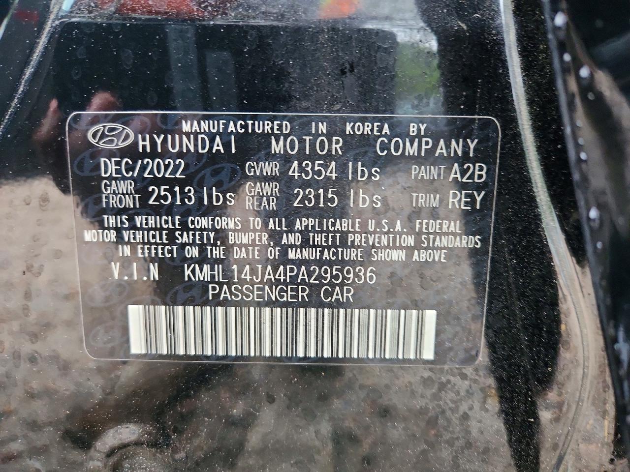 Hyundai SONATA Sel