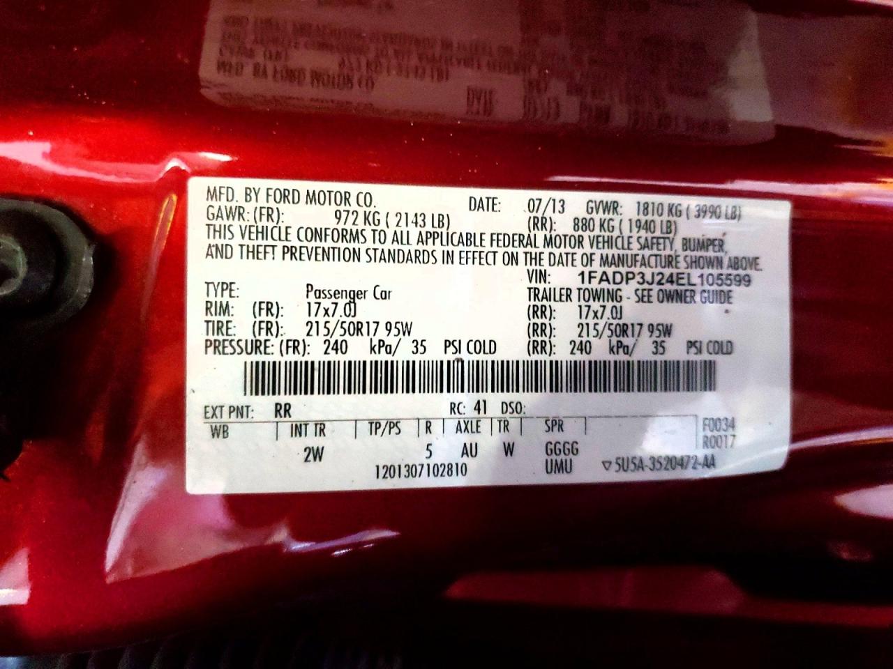 Ford Focus Titanium