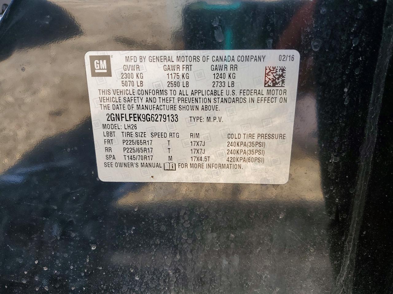 Chevrolet Equinox Lt