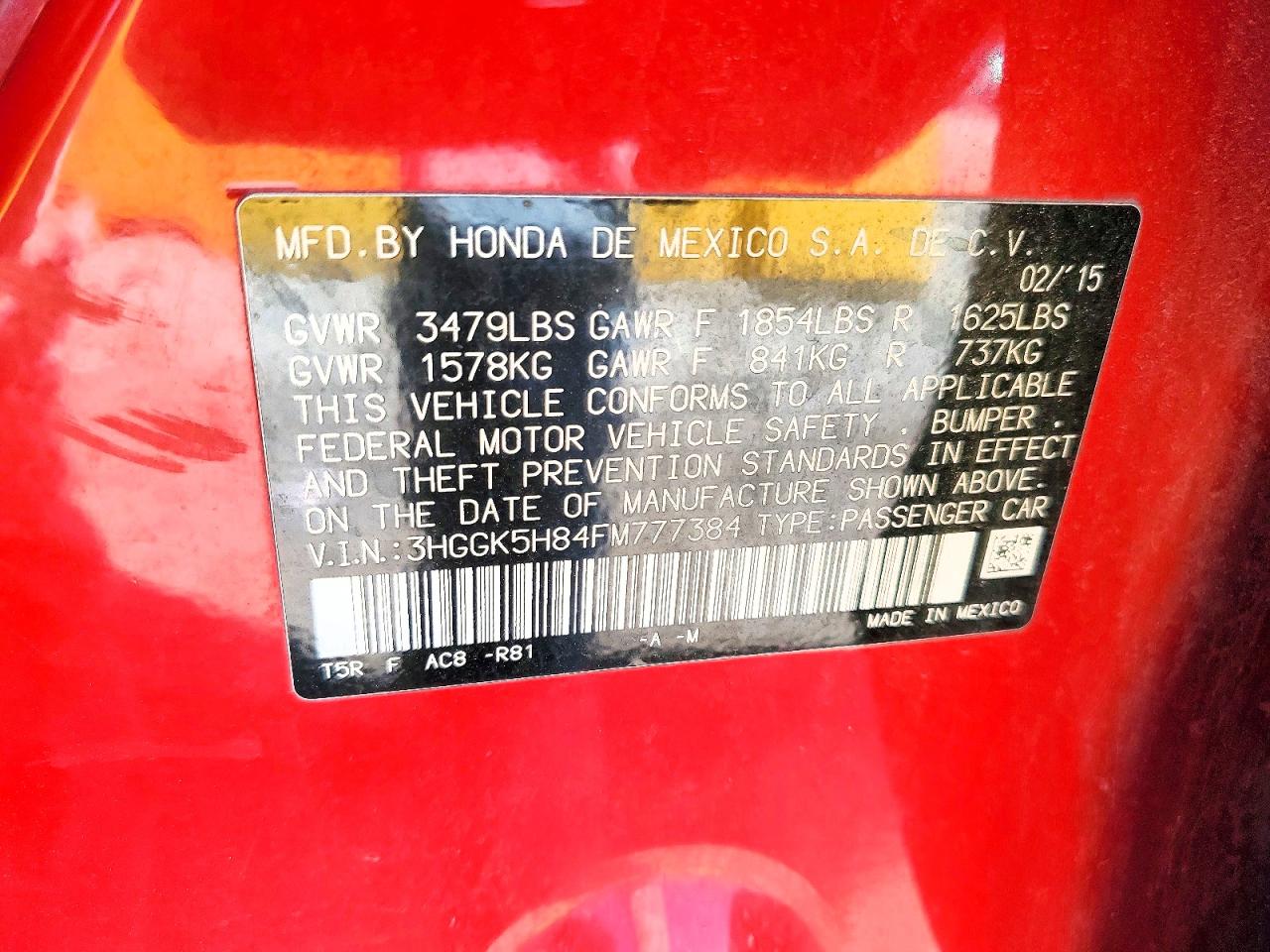 Honda Fit Ex