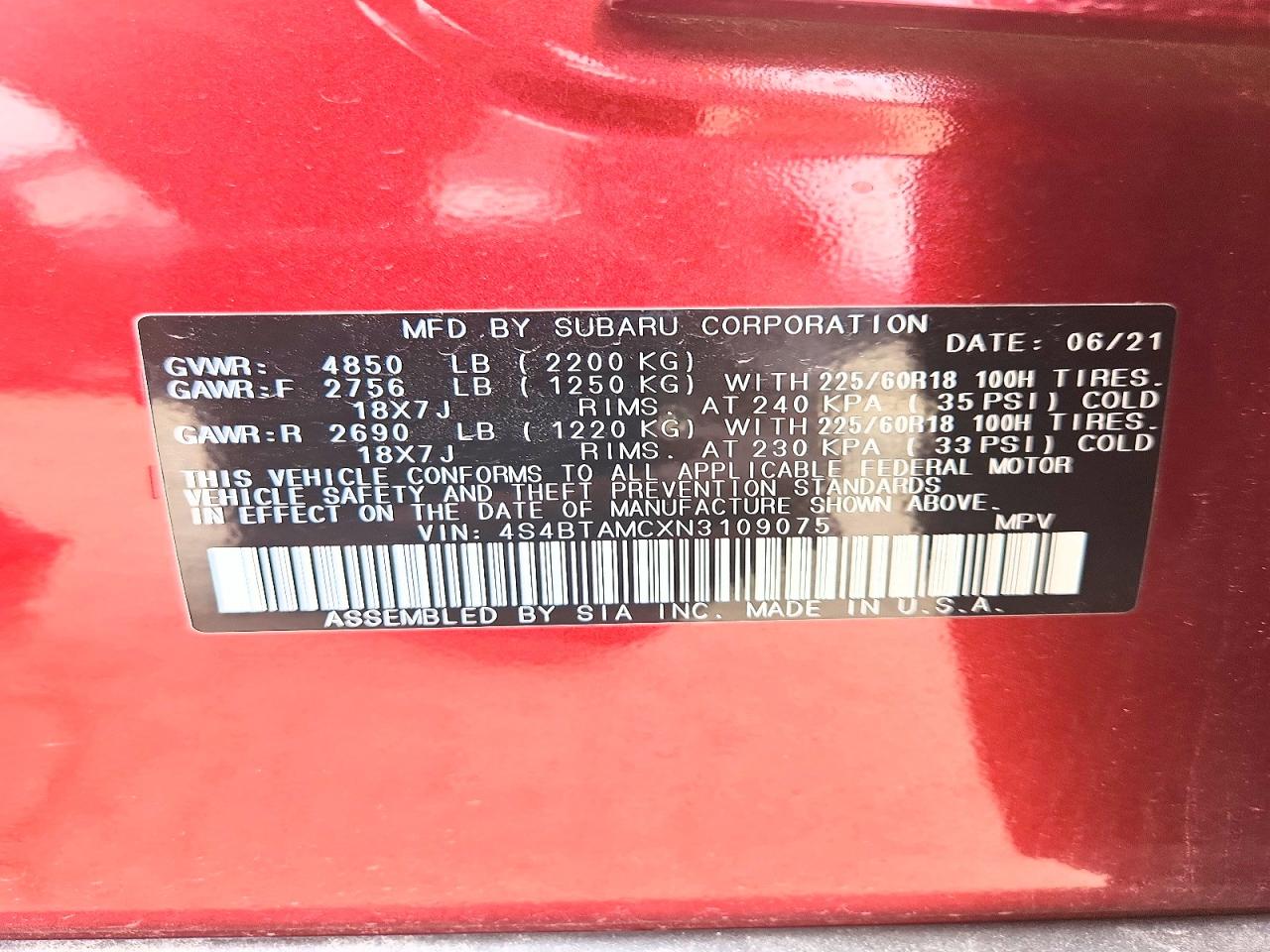Subaru Outback Limited