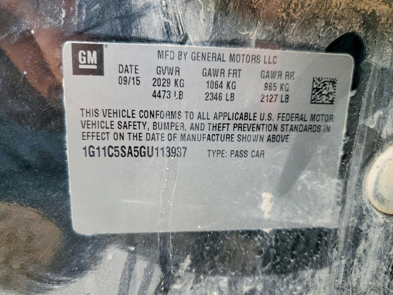Chevrolet Malibu Lt