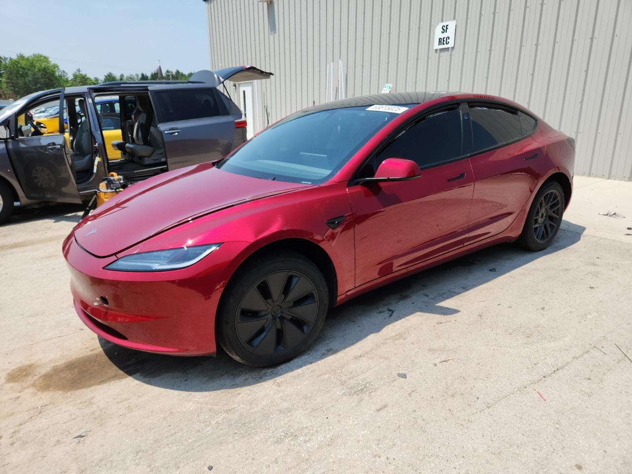 Salvage Tesla Model 3 Image