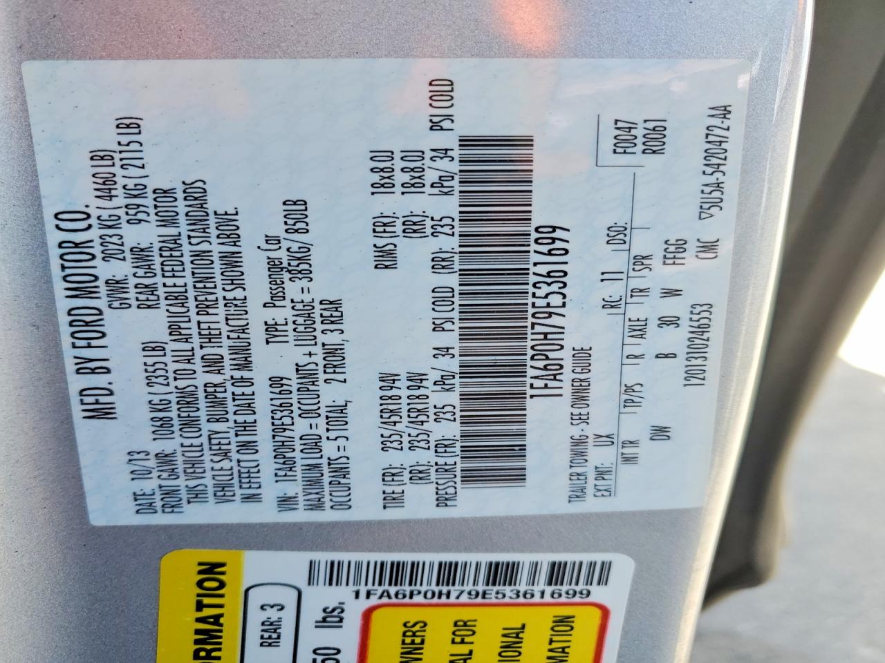 Ford Fusion Se