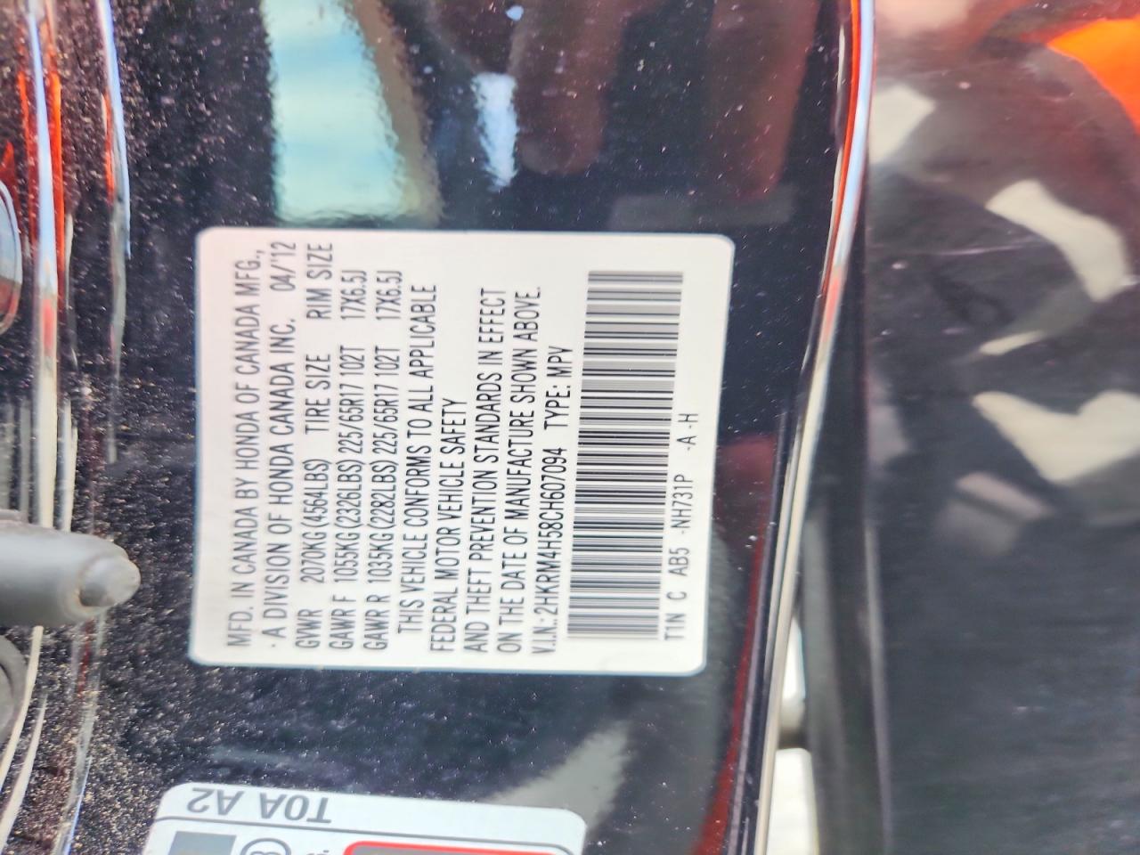Honda Crv Ex