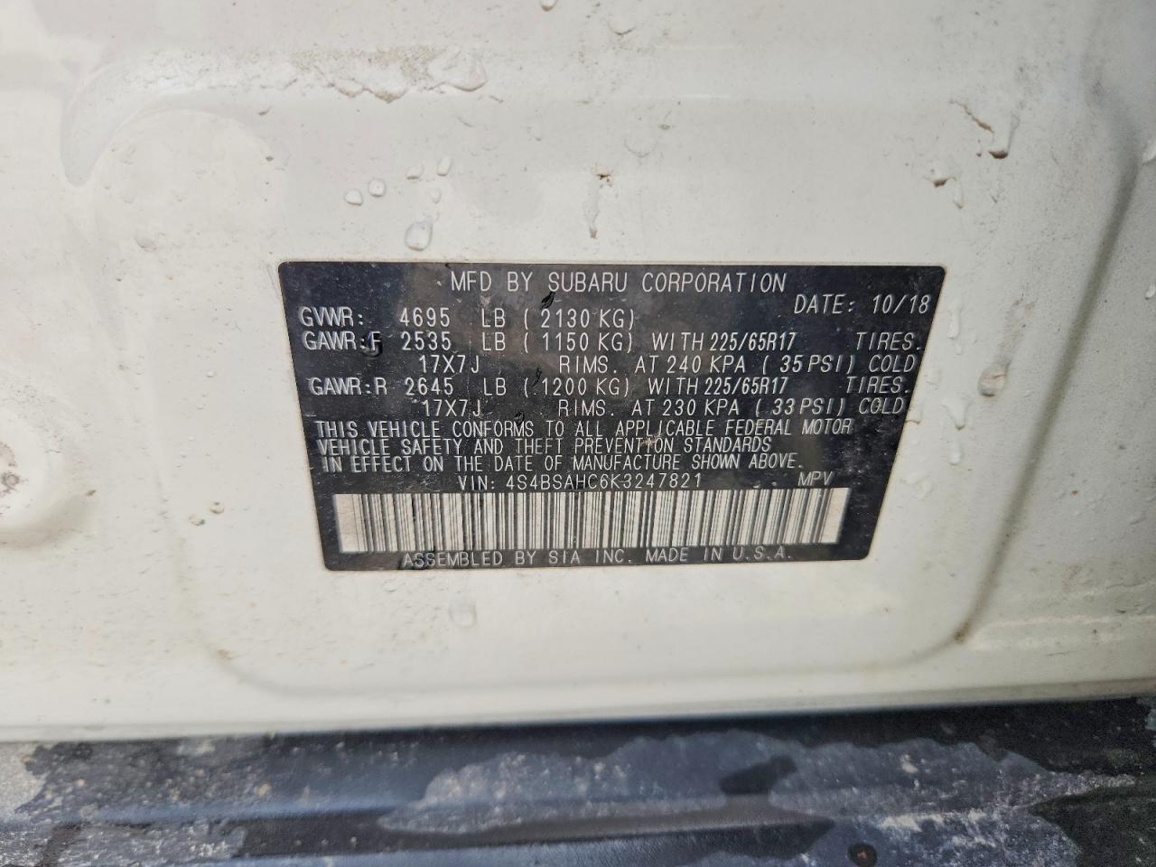 Subaru Legacy 2.5i Premium