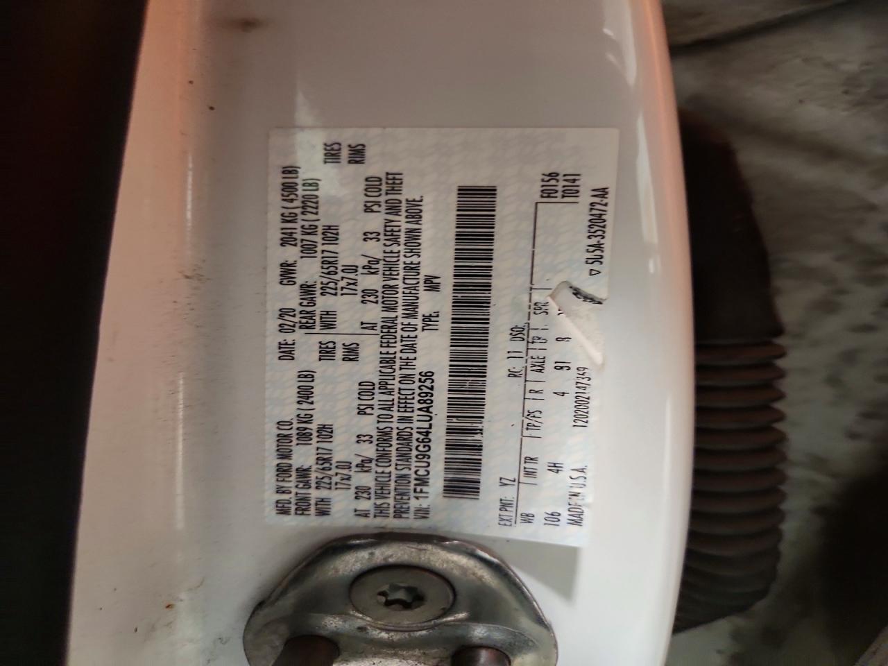 Ford Escape Se