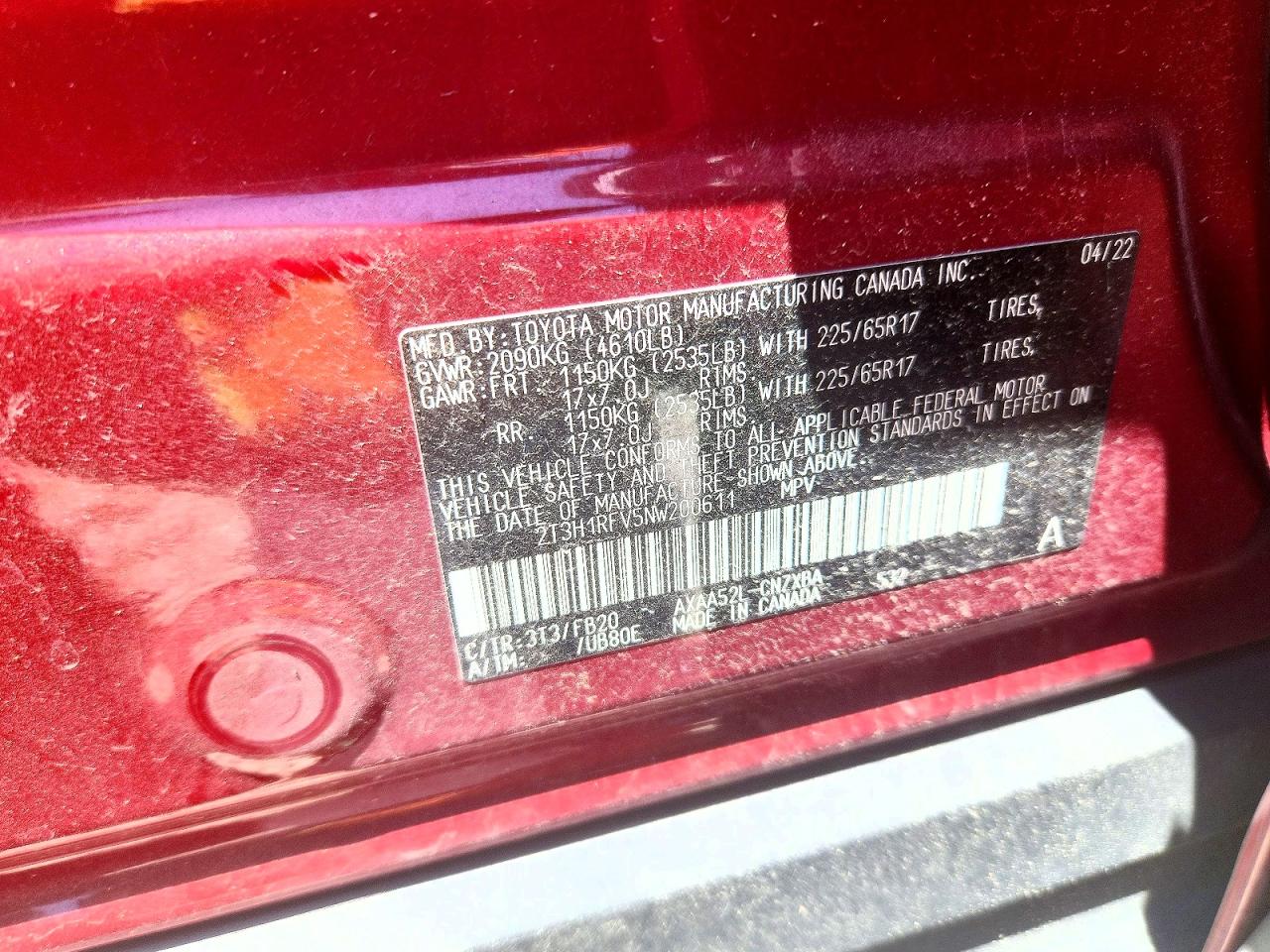 Toyota RAV4 Le