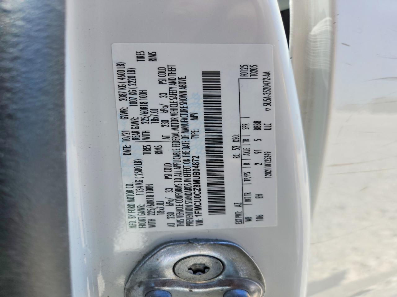 Ford Escape Sel