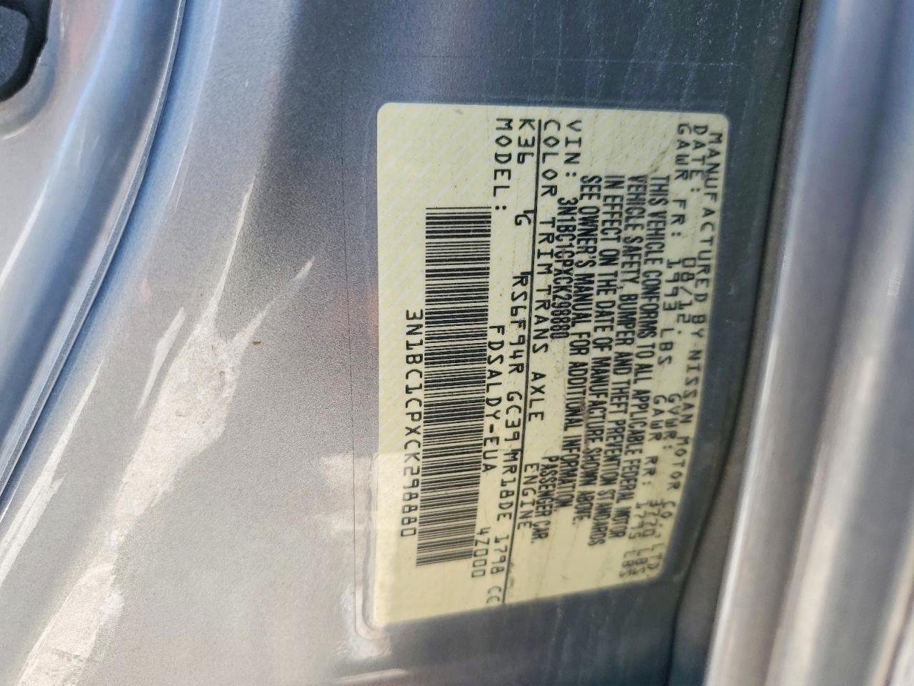 Nissan Versa 1.8 S