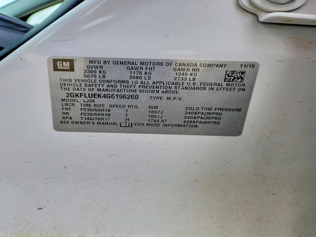 GMC Terrain Slt