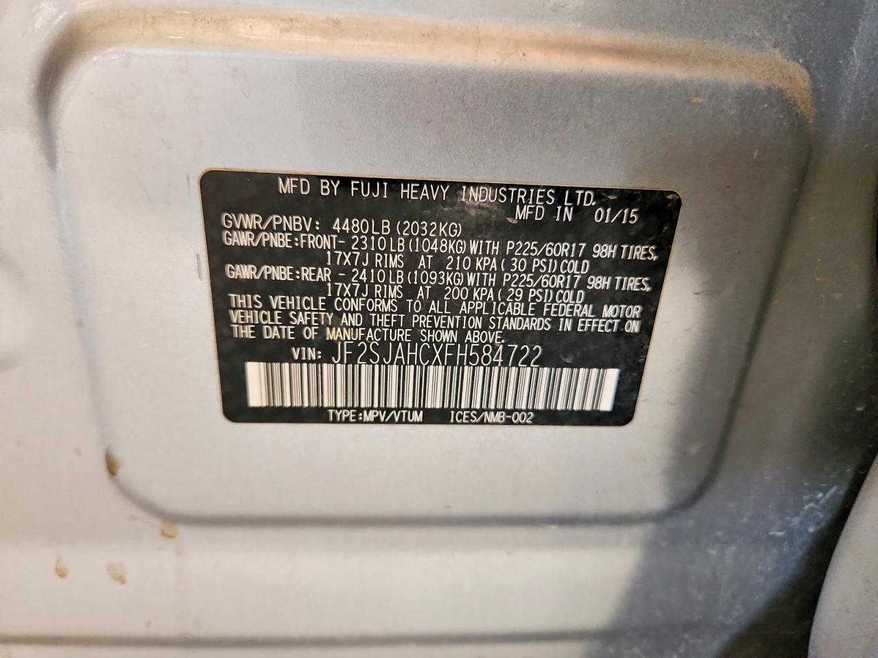 Subaru Forester 2.5i Limited