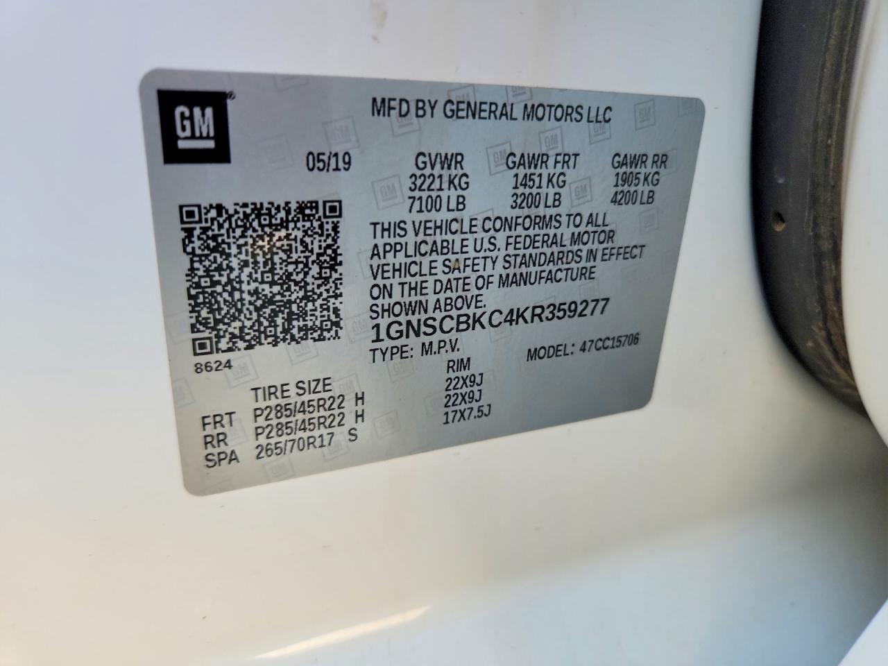 Chevrolet Tahoe C1500 Lt