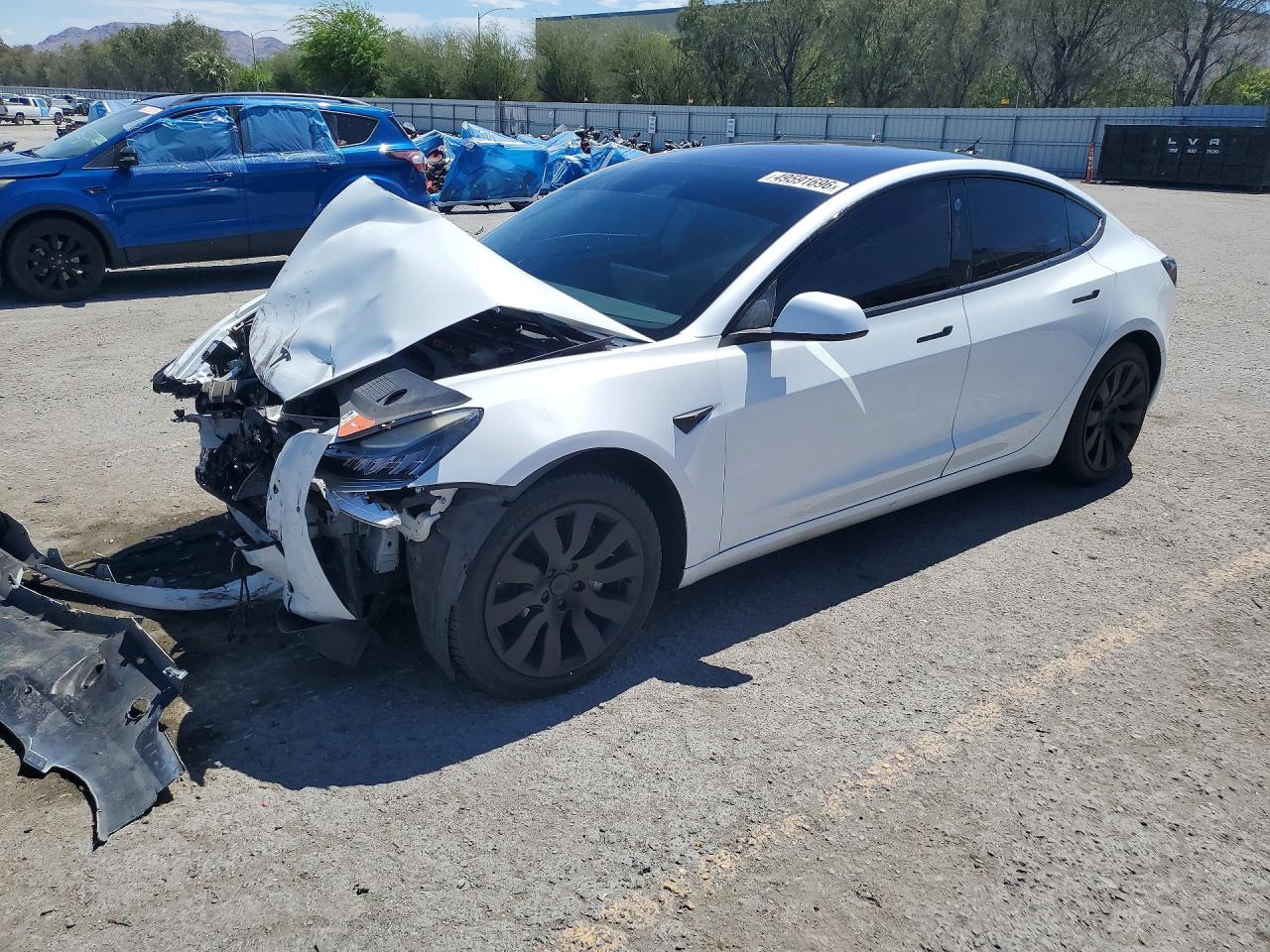 Salvage Tesla Model 3 Image