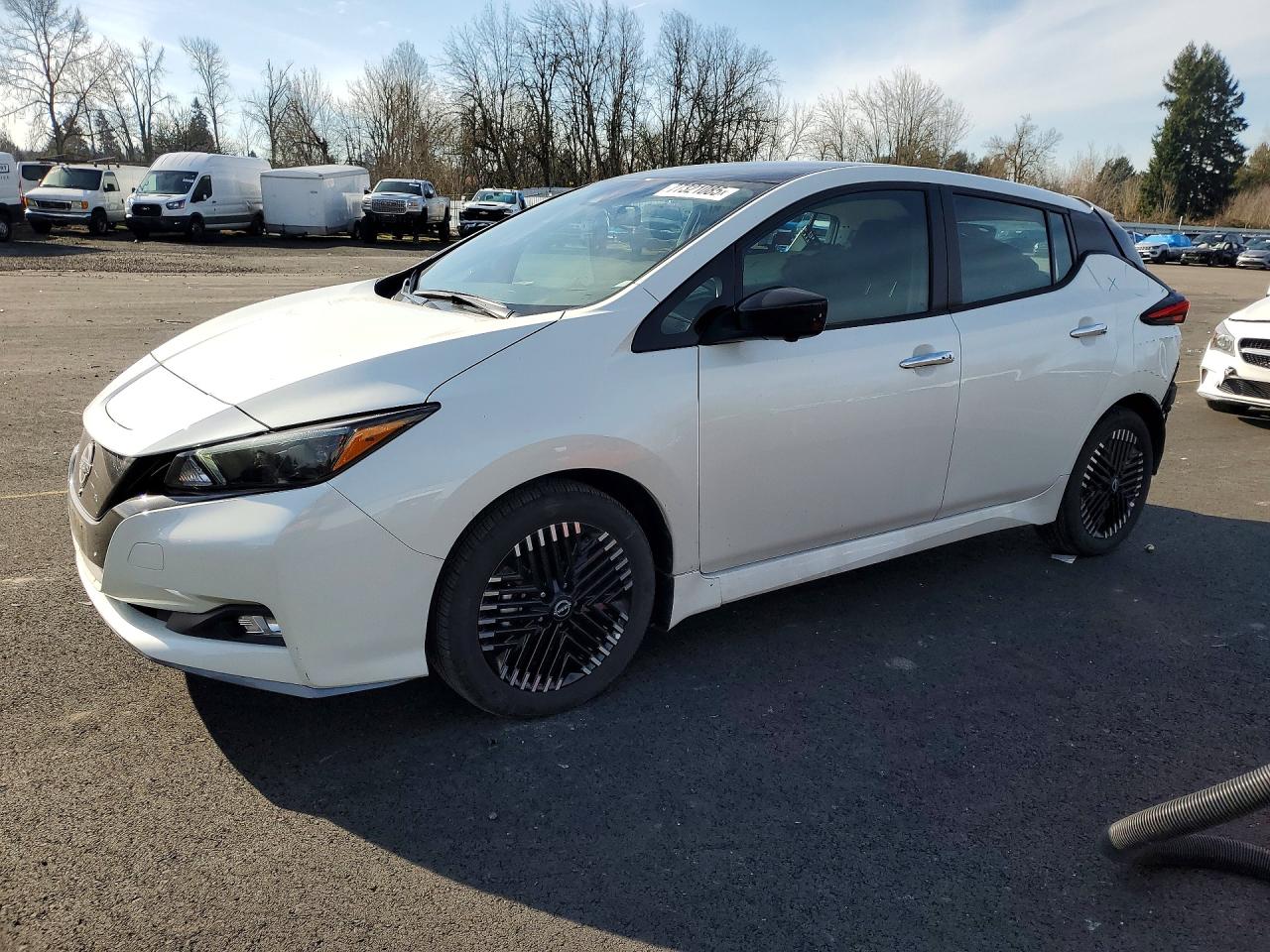 Salvage Nissan LEAF Image