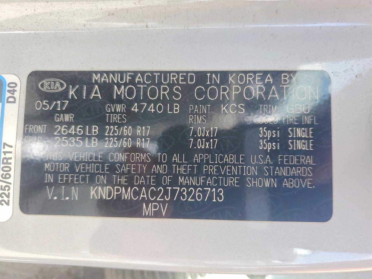 Kia Sportage Lx