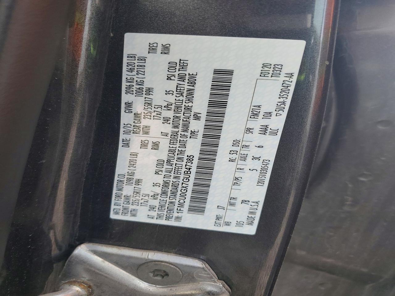 Ford Escape Se