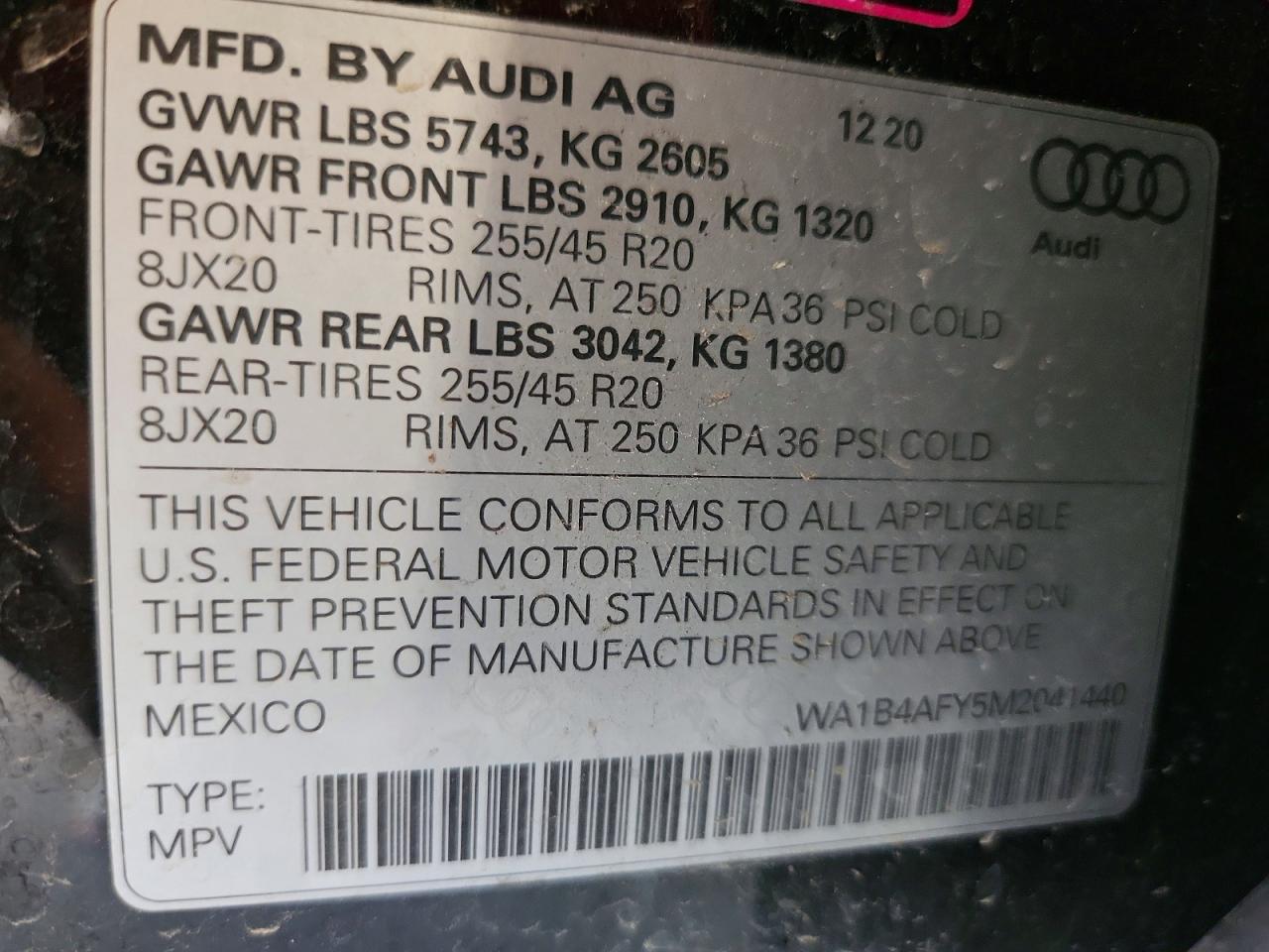 Audi Sq Premium Plus