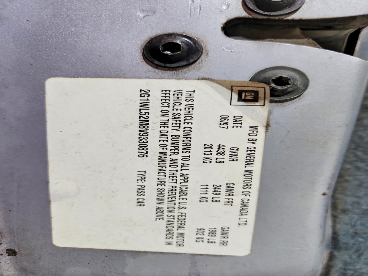 Chevrolet Lumina Base