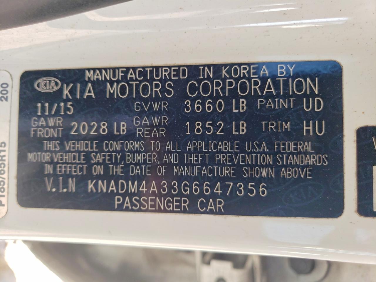 Kia Rio Lx