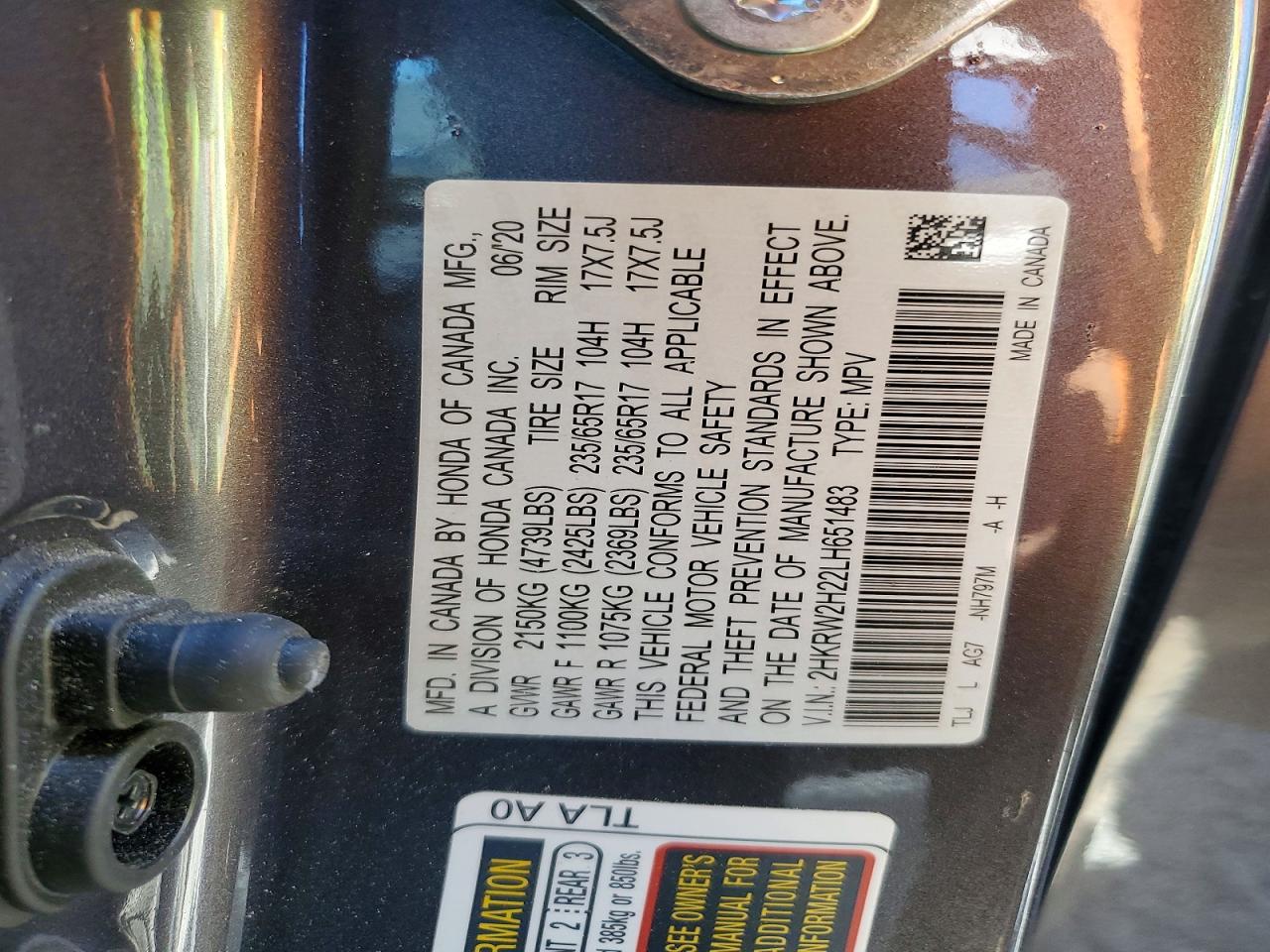 Honda Crv Lx