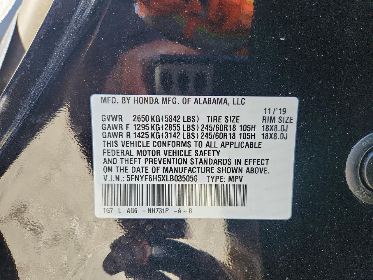 Honda Pilot Exl
