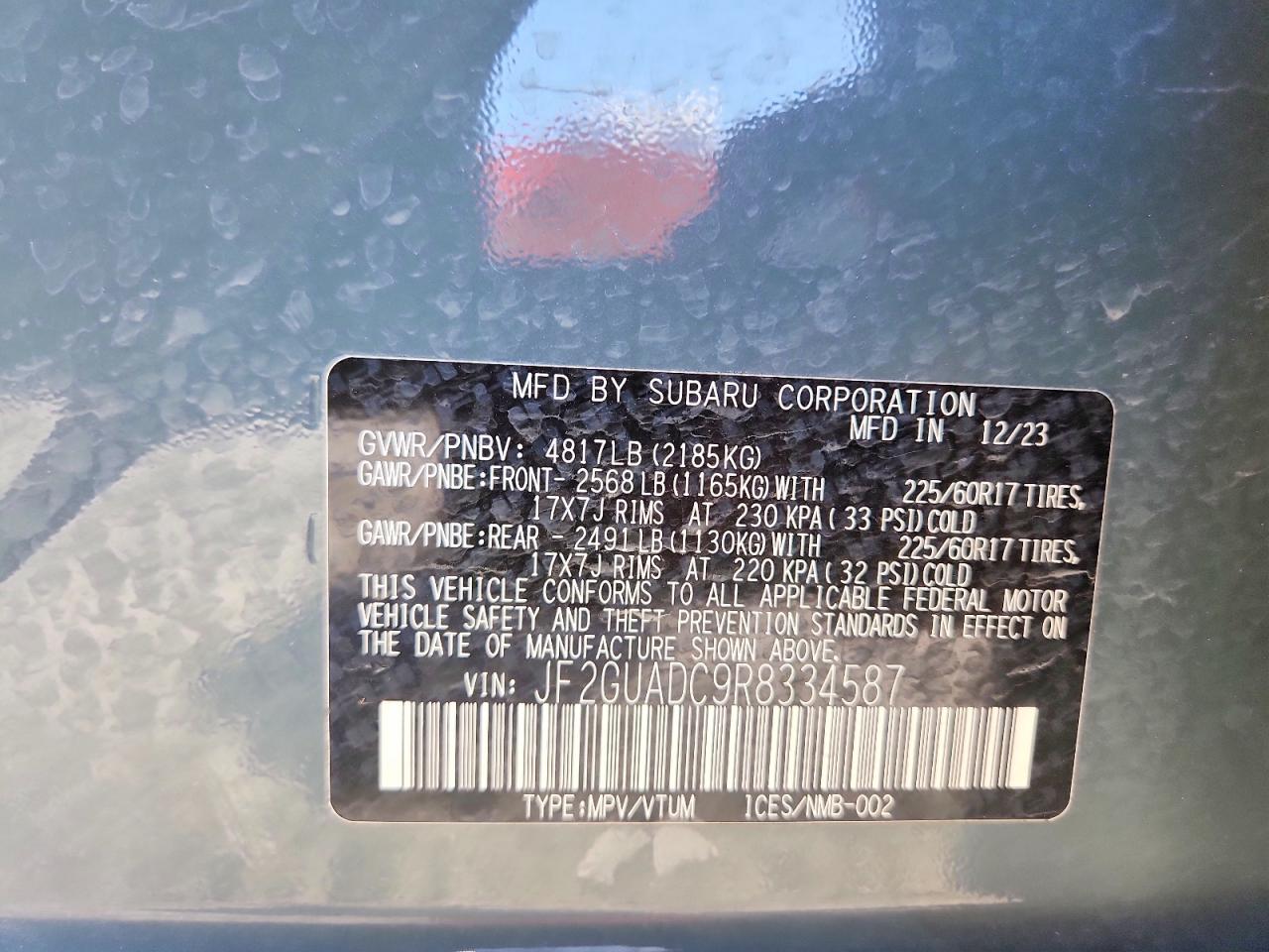 Subaru Crosstrek Premium