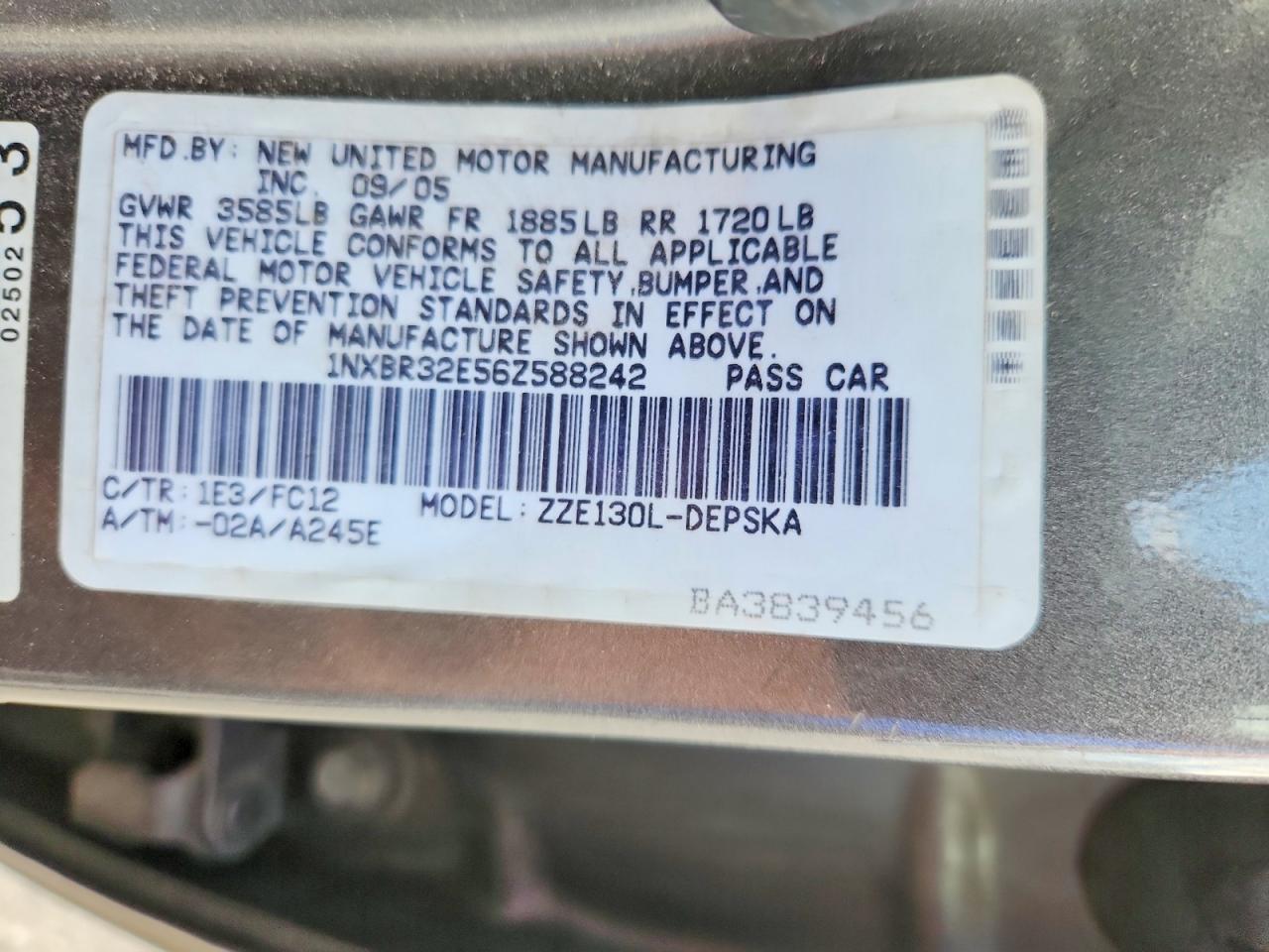 Toyota Corolla S