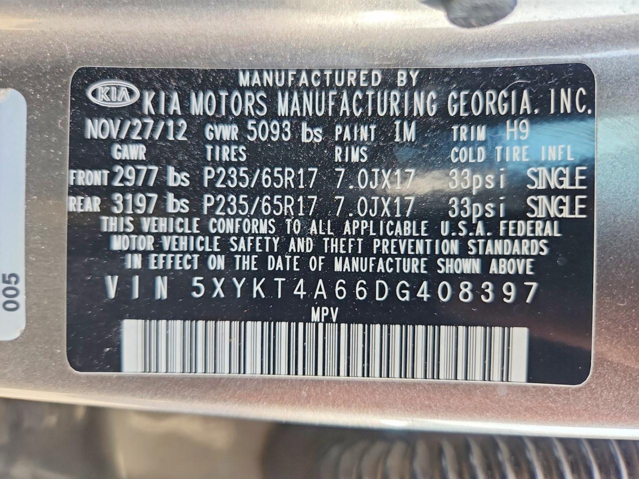 Kia Sorento Lx