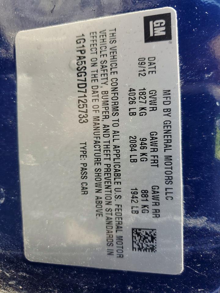 Chevrolet Cruze Ls