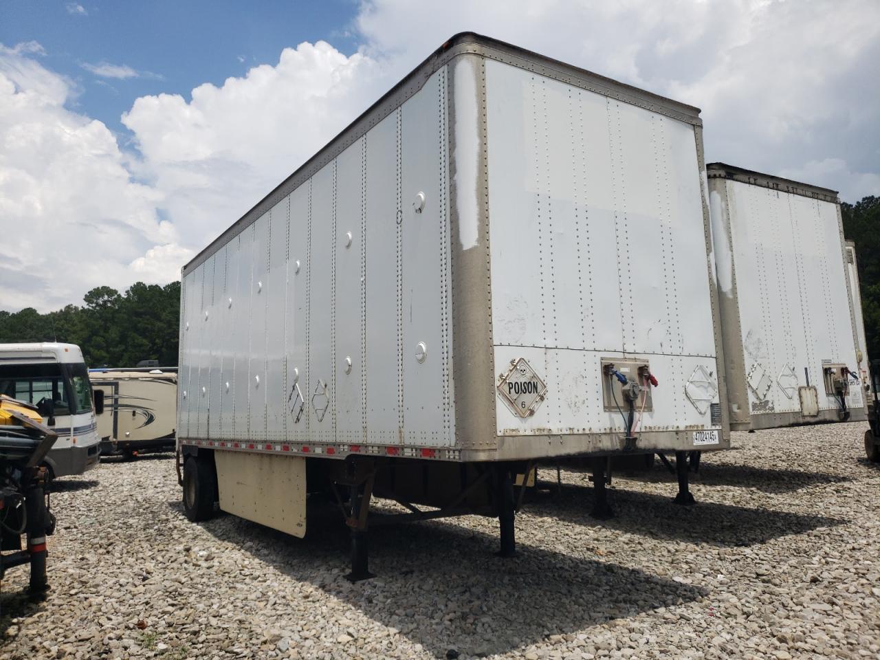 Salvage Wabash Dry Van Tr Image