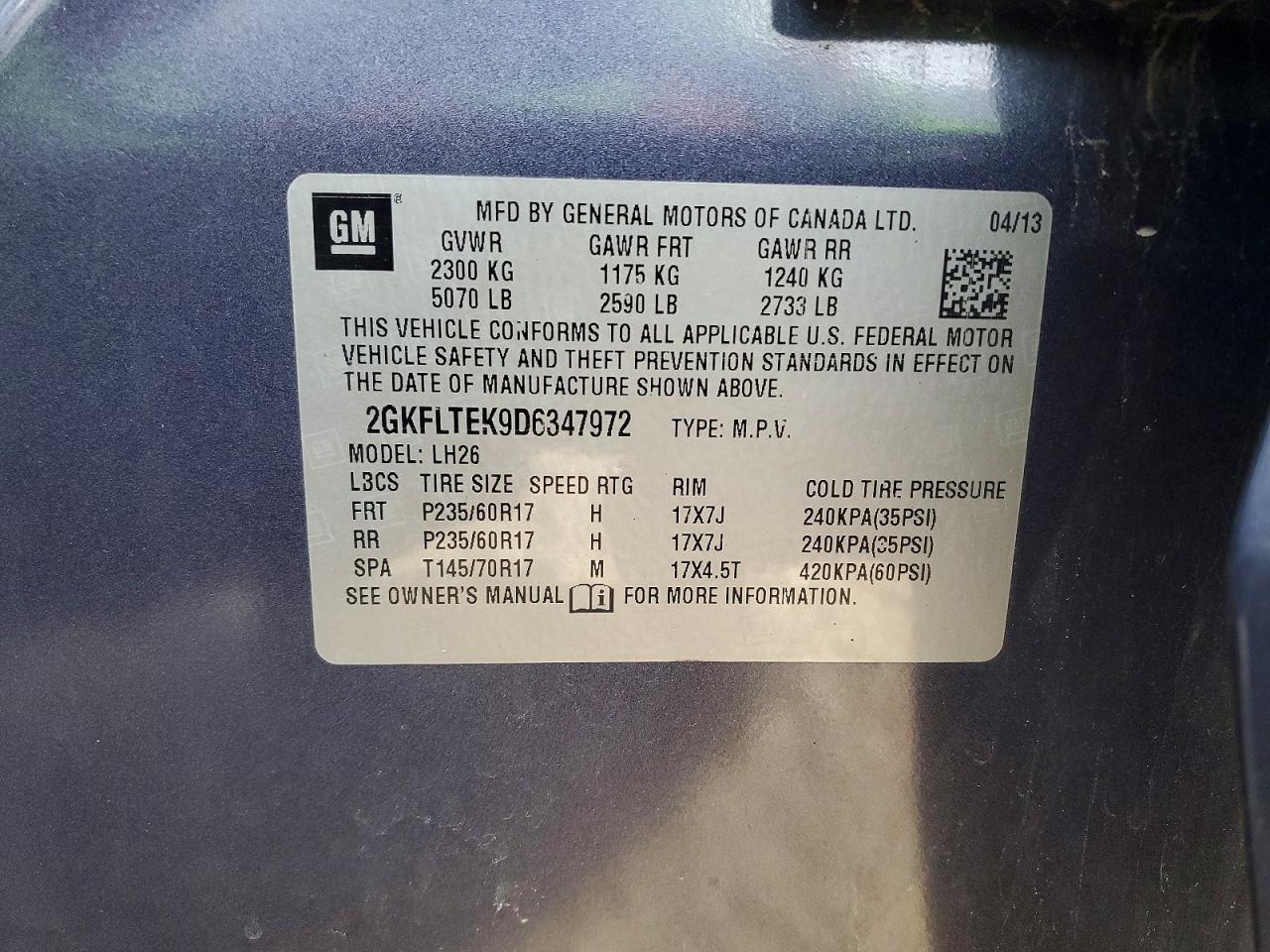GMC Terrain Sle