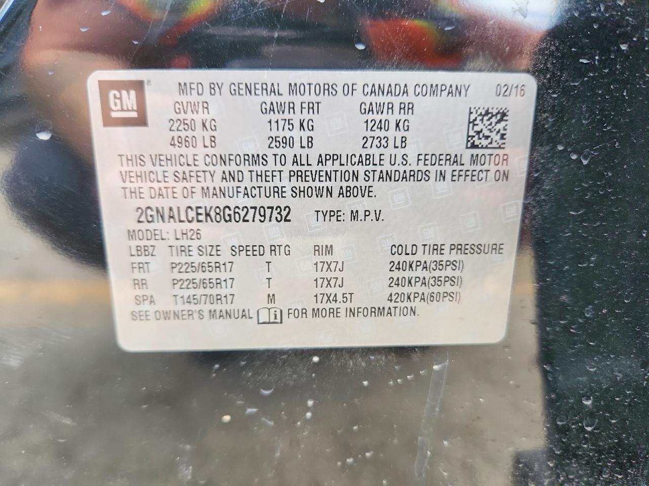 Chevrolet Equinox Lt