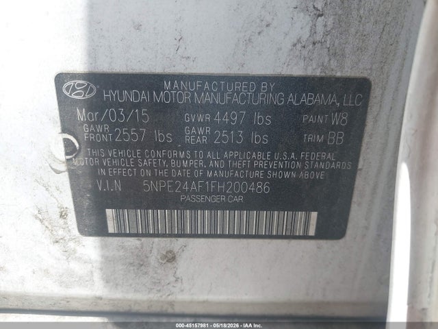 Hyundai SONATA Se