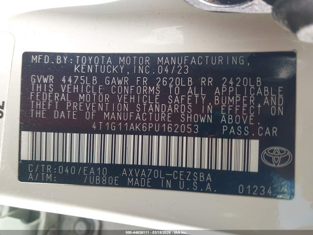 Toyota Camry Se