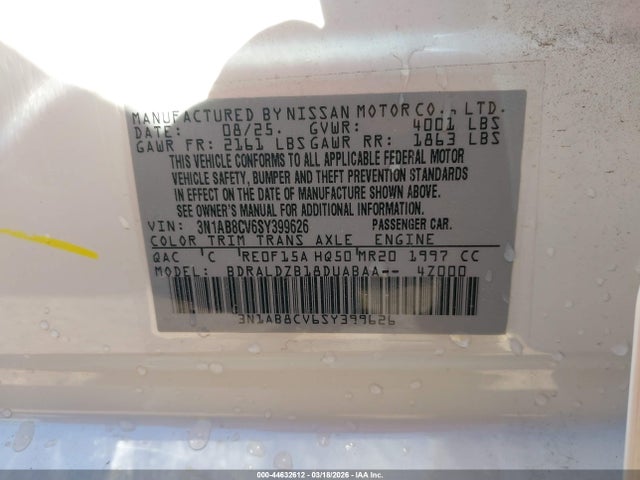 Nissan Sentra Sv