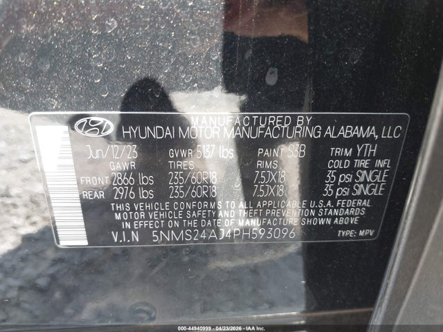 Hyundai SANTA FE Sel