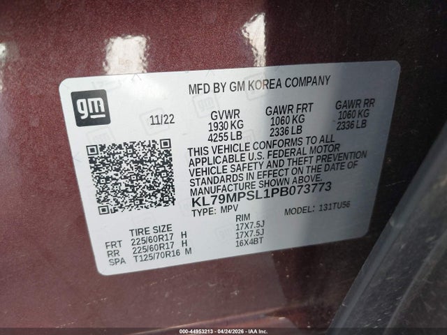 Chevrolet Trailblazer Fwd Lt
