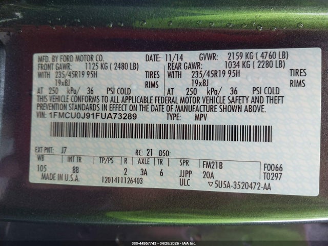 Ford Escape Titanium