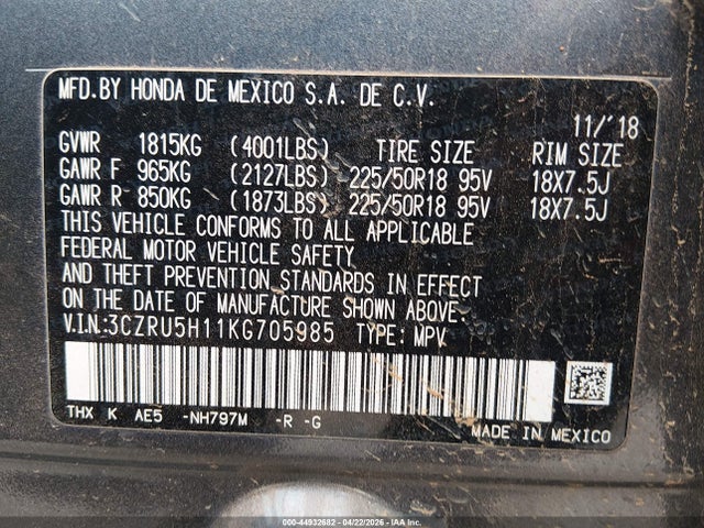 Honda HR-V Sport