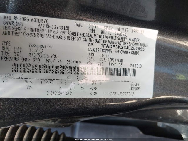Ford Focus Se