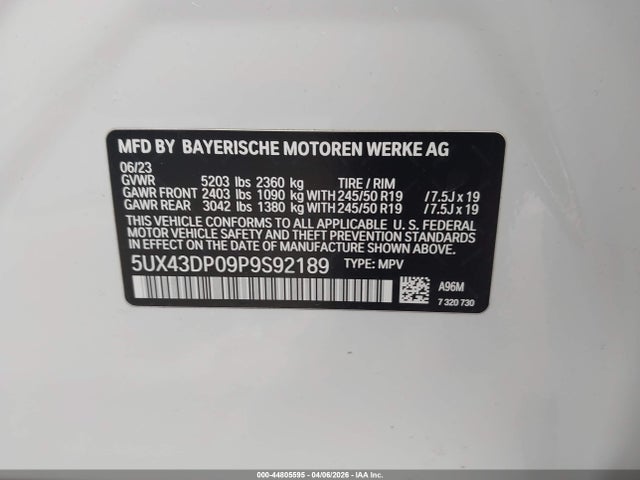 BMW X Series Sdrive30i