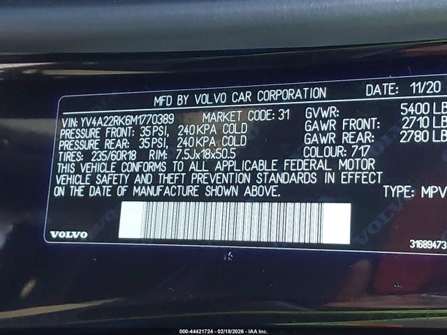 Volvo XC60 T6 Momentum