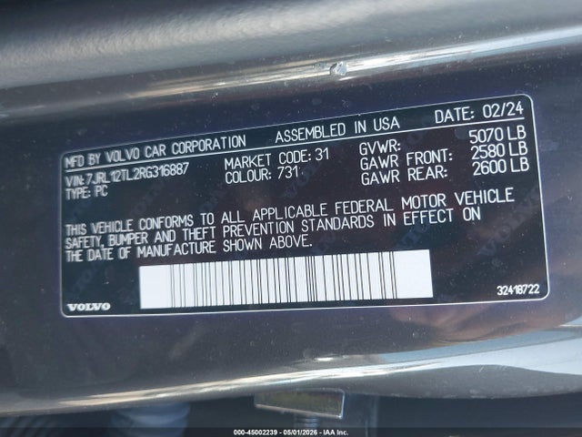 Volvo S60 B5 Plus Dark Theme