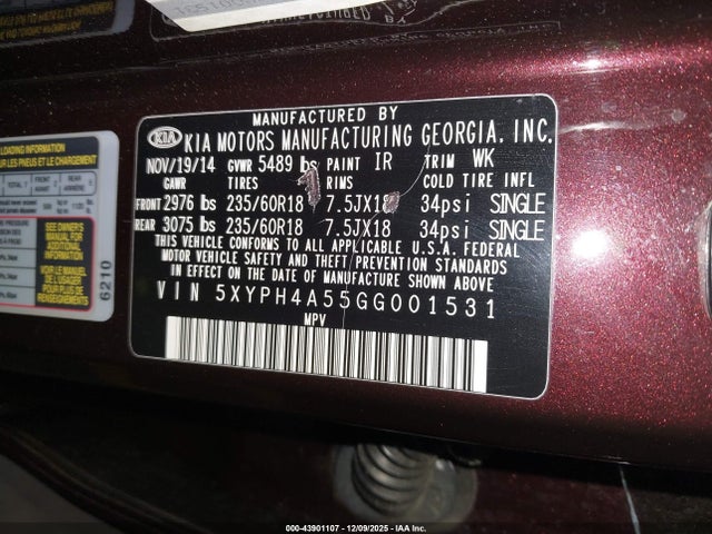 Kia Sorento 3.3l Ex
