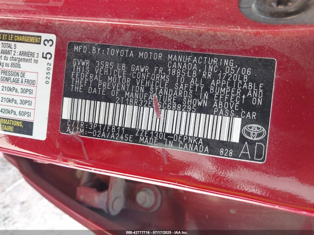 Toyota Corolla Le