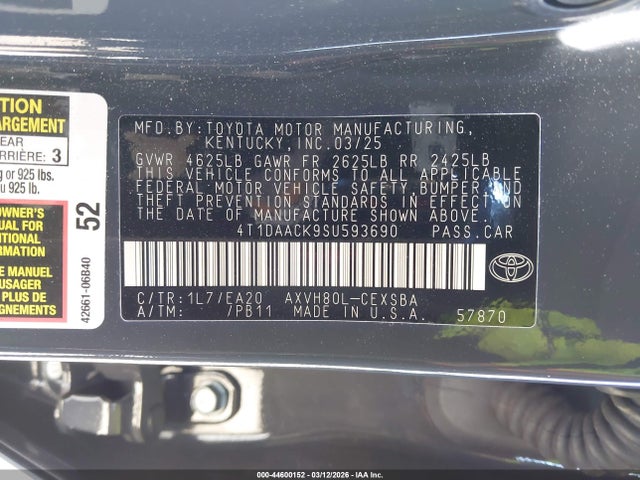 Toyota Camry Se