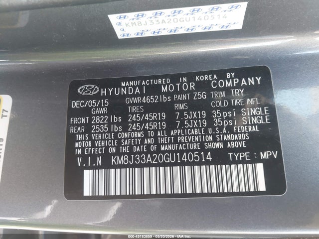 Hyundai TUCSON Sport