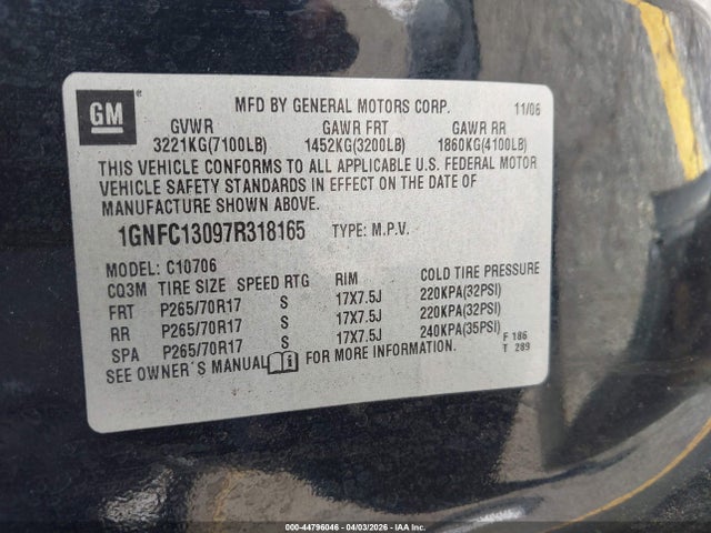Chevrolet Tahoe Ls