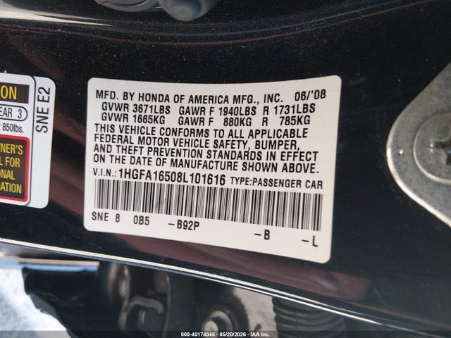 Honda Civic Lx